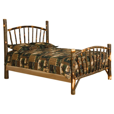 Bora Solid Wood Platform Bed