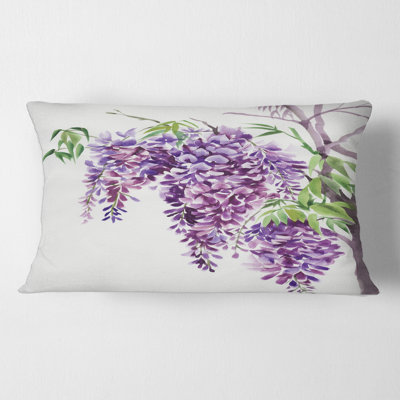 Floral Throw Pillow