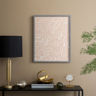 Matisse pièces III, reproduction encadrée - bois massif