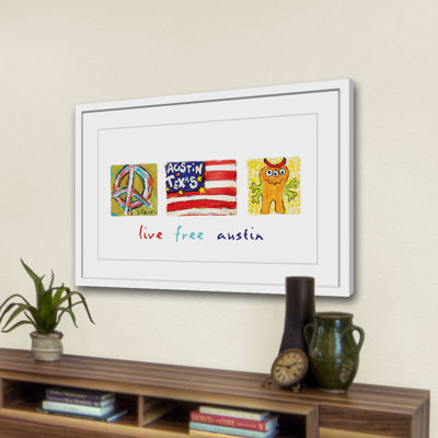 " Live Free Austin " by Tori Campisi Painting Print