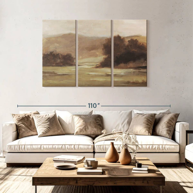 Alvord Muted Landscape I, 48" H x 74" W