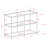 Florentine 42'' Glass Top Console Table-1346936078