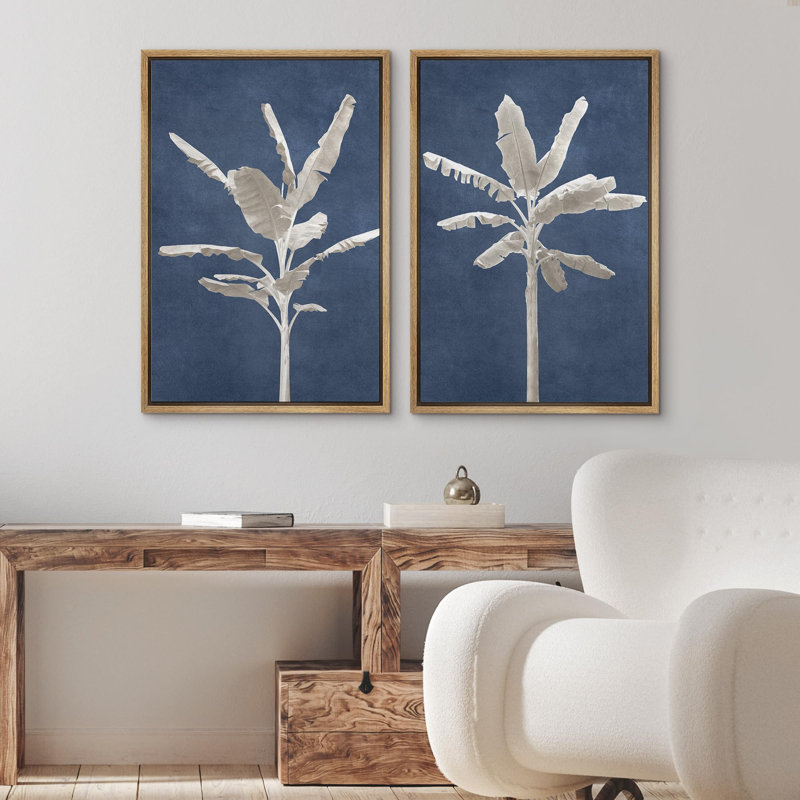Multicolore 2 feuilles blanches, H 24 po x l 16 po, Naturel
