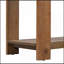 Caractéristiques distinctives d'une console minimaliste avec tablette inférieure et quatre pieds, convenant au vestibule, au couloir, au salon, au vestibule, au couloir-118037782