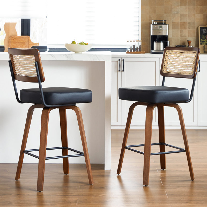 Tabouret de bar, Noir, 2