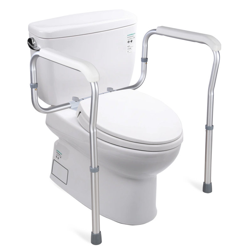 Cadre de sécurité réglable pour toilette