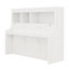 Lit escamotable avec bureau et tablettes de rangement-1220536069