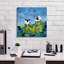 Deux moutons - peinture sur toile tendue-1507329558