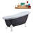 61'' x 27.6'' Soaking Acrylic Bathtub-66366918-76707067