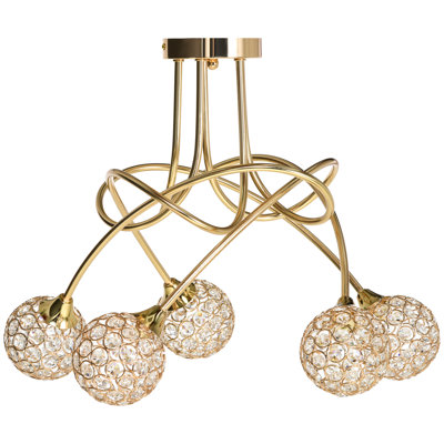 Carbonville 5 - Light Chandelier Pendant