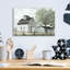 «Back Country Barn» par Cindy Jacobs, art mural en verre acrylique-1407215761