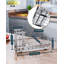 Support pour éponge en acier inoxydable A, fixation sur le comptoir, peu encombrant et durable-101038191-111195946
