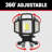 Bell + Howell Bionic Rechargeable 1000 Lumens Waterproof Multi-Directional Work Light