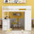 Jaslena Kids Loft Bed with Drawers-1002981862-1002981915