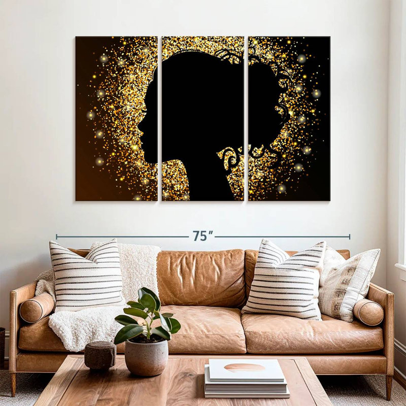 Portrait de femme Leisha, H 42 po x l 65 po