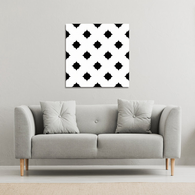 Star Ornament by Andrew Lee - Wrapped Canvas Print, 77cm H x 77cm W x 4cm D