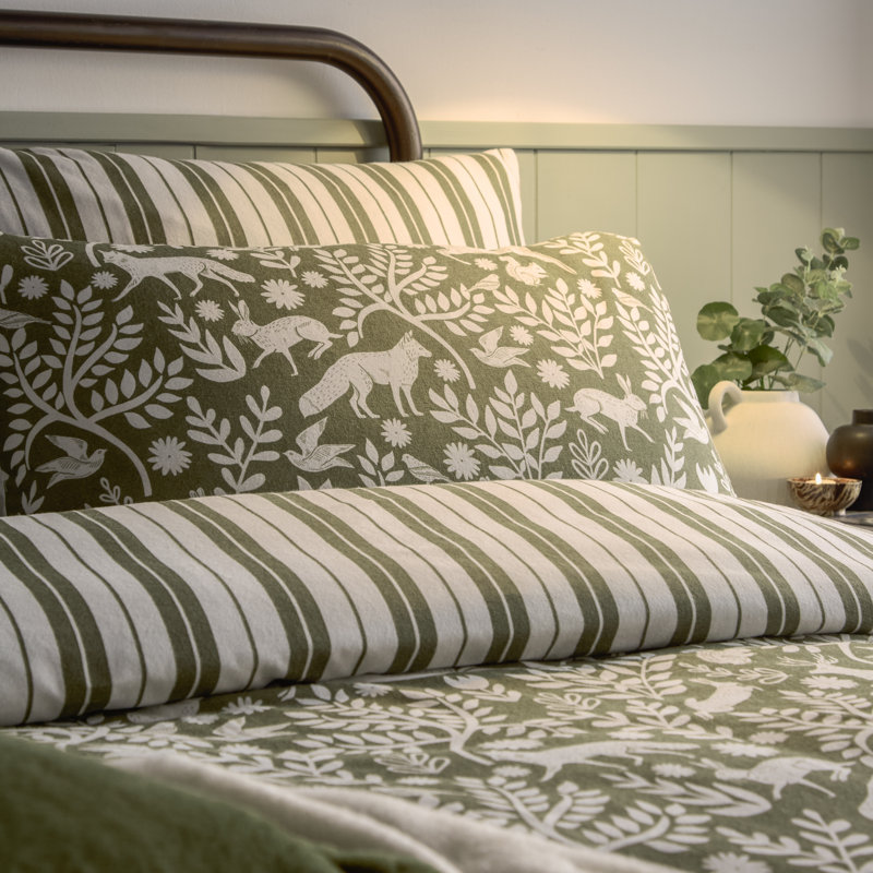 Cotton No Pattern Duvet Cover Set with Pillowcases Included, 2, Single Duvet Cover Set + 1 Standard Pillowcases