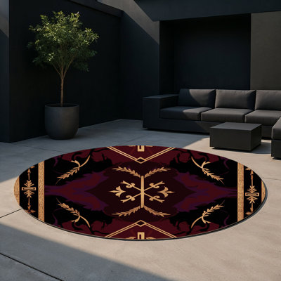Tapis intérieur et extérieur Flourished Legacy