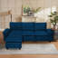 Oversized modern comfy comfy sofa with Ottoman-867979015