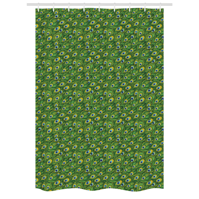 Danti Shower Curtain with Hooks Included, 78" H x 54" W
