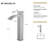 Single Hole Bathroom Faucet with Drain Assembly-115720984