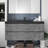 Angela 48" Fully Assembled Single Floating Vanity Wall-Mounted Bathroom Vanity with Integrated Quartz Sink, 2 Drawers-1187958660