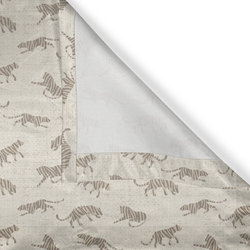 Rideau à œillets Dakota Fields Exotic, L 50 po x L 108 po