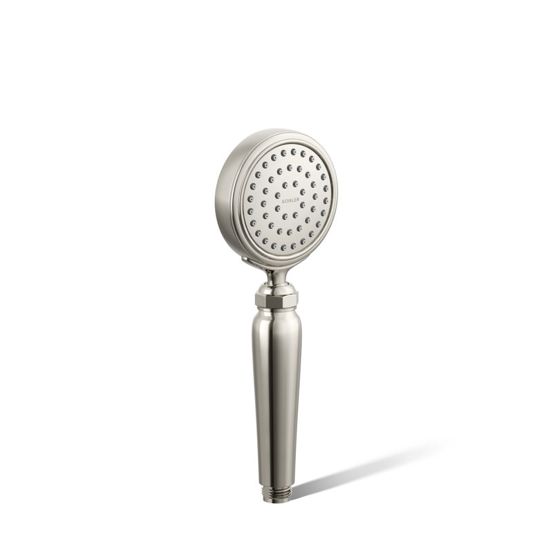 Artifacts Full/Standard Handheld Shower Head with Katalyst Air Induction Spray, Vibrant Polished Nickel