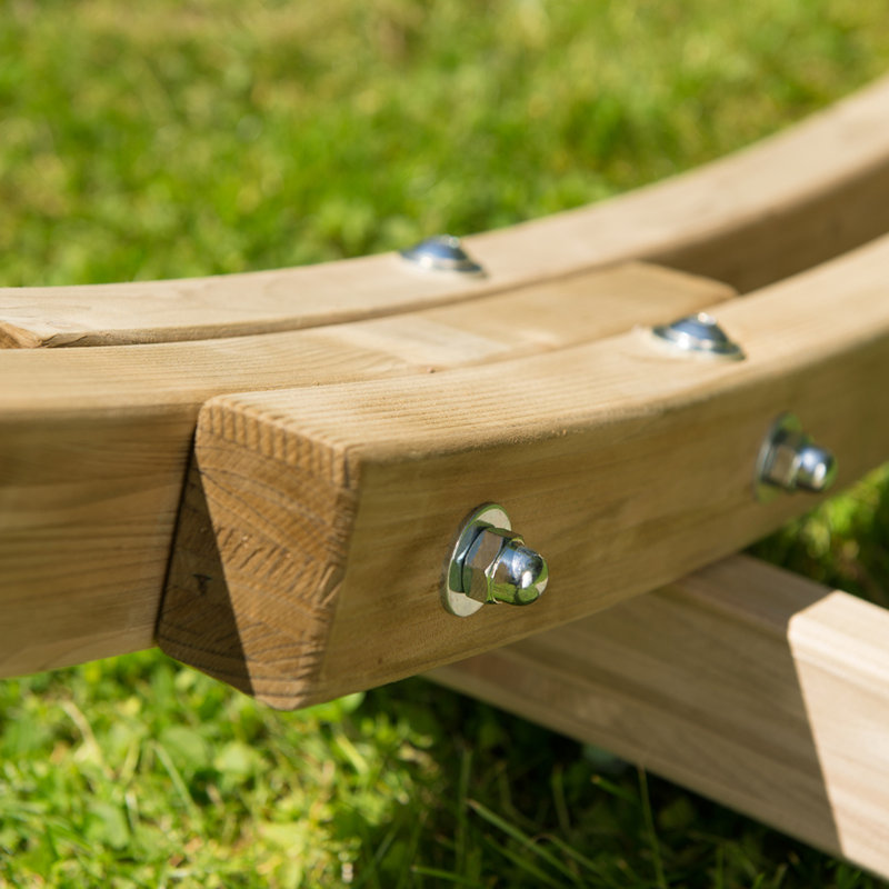 EllTex Products Troja Wood Standard Hammock Stand