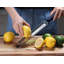 Deiss Pro Lemon Zester & Heavy Duty Cheese Grater, Vegetable Grater with Wide, Stainless Steel Blade