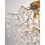 Havant Indoor 3-light Crystal Flush Mount In Brushed Brass Finish 3116CFBEB2D34F7A972C9A6C3F4C1FCE