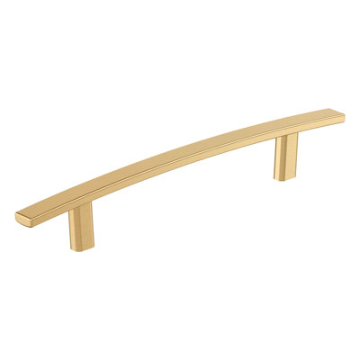 Cyprus 5-1/16 inch (128mm) Center-to-Center Champagne Bronze Cabinet Pull - 25 Pack
