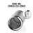 Ovente Stainless Steel Vacuum Insulated Coffee Water Mug, 12 oz Portable Double Wall Handheld Tumbler with Tea Infuser, BPA-Free Spill Proof Travel Friendly for Hot Cold Beverage, Silver MSA12S-46830645-46830649