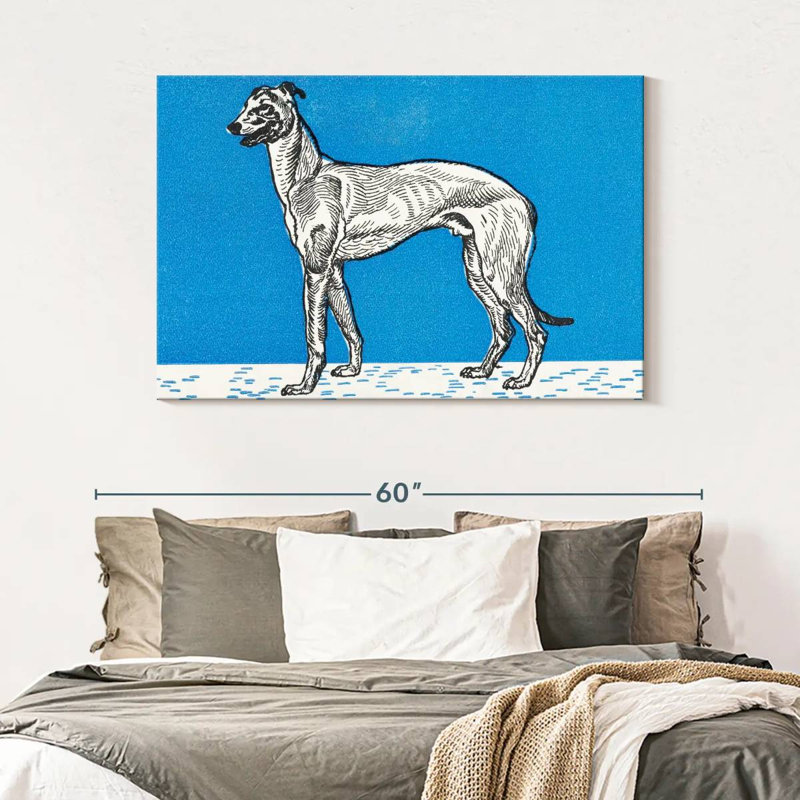 Brampt Greyhound III, 32" H x 48" W
