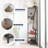 ‎Engineered Wood Over-the-Door 11 - Hook Coat Rack