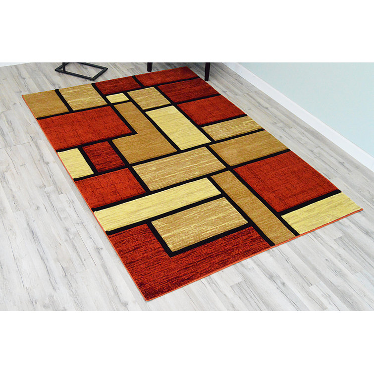 Mccampbell Performance Abstract Indoor Rug