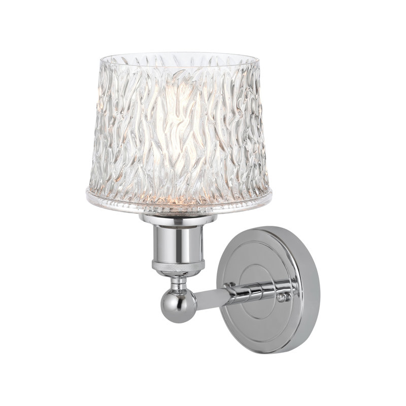 Feigin Armed Sconce, Polished Chrome
