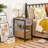 Huspon 24" End Table with Storage and Charging Station-1656076044