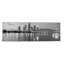 «Tampa Panoramic Skyline Cityscape», reproduction de photo sur toile en noir et blanc-1289696332-1208337720