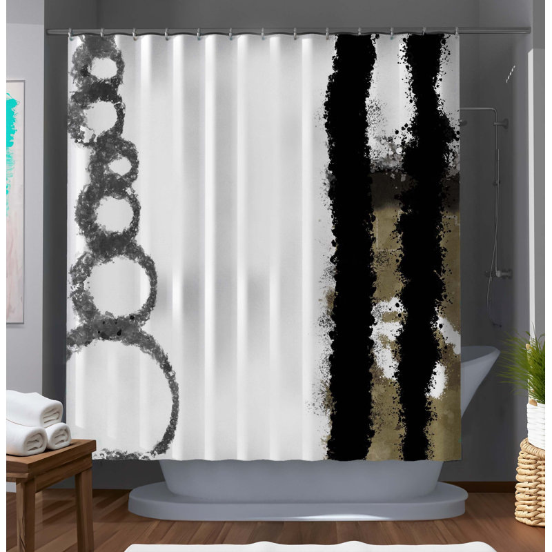 Abstract Shower Curtain