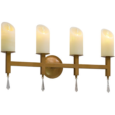 Mid-Century Mission 4 - Light Candle Wall Light