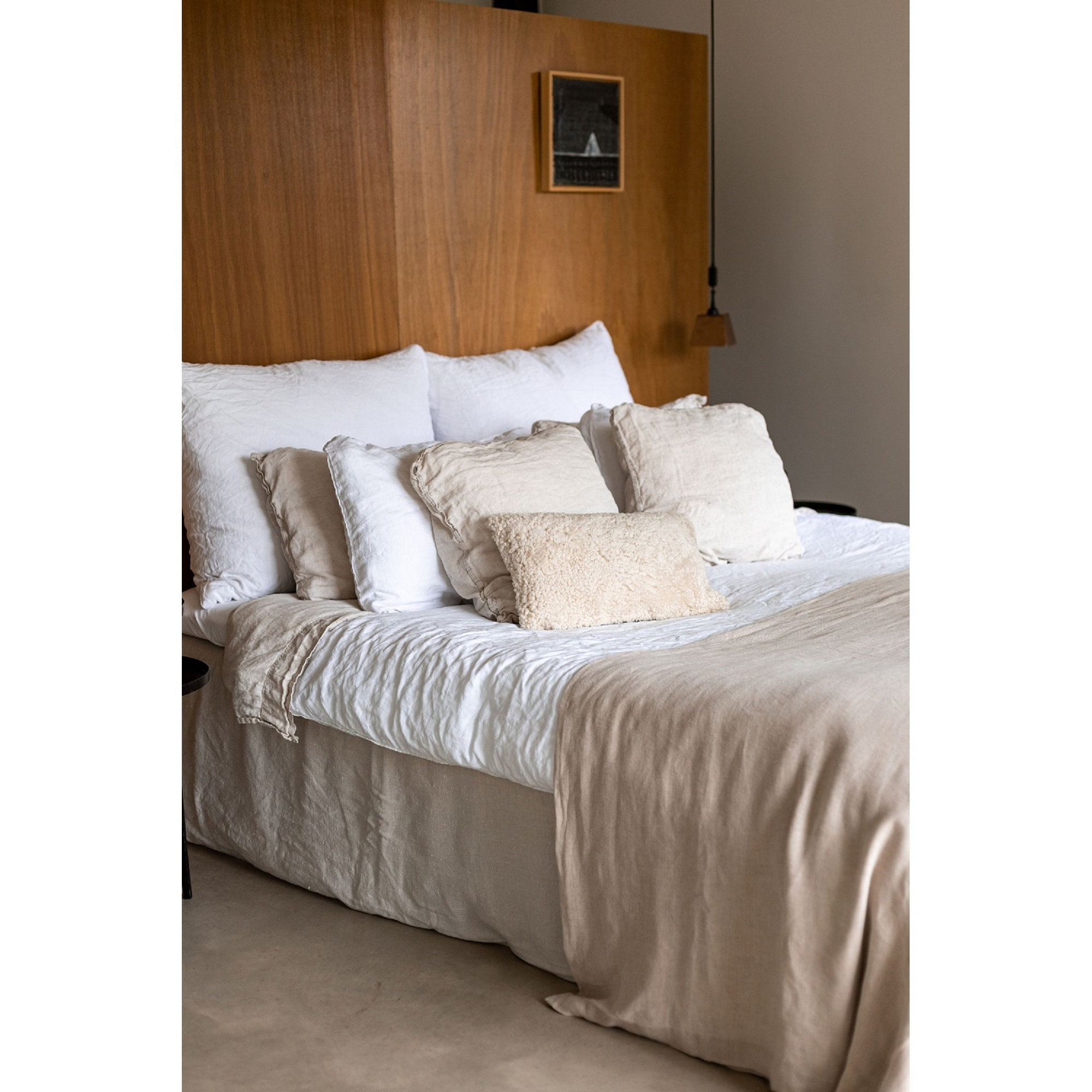 Crossbreed Moonlight Pillow, Rectangle, 12"H x 22.5"W, Off White