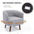 28.8'' Wide Modern Comfort Upholstered Swivel Living Room Armchair With Solid Wood Frame-180721301