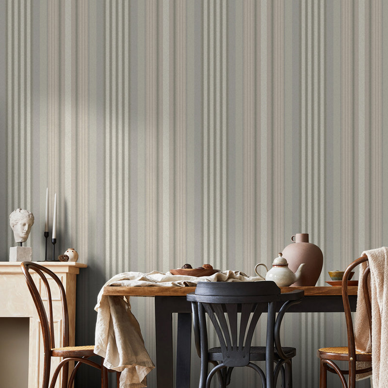 Superfresco Easy Loom Stripe Wallpaper, Cream