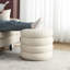 Pouf de rangement rond moderne Widman de 49,5 cm de large, recouvert de tissu, avec compartiment de rangement dissimulé-1059578758