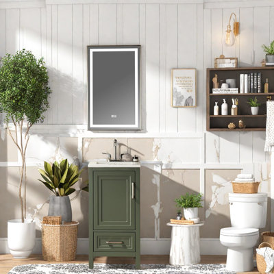 Freestanding Standard With Ceramic Top