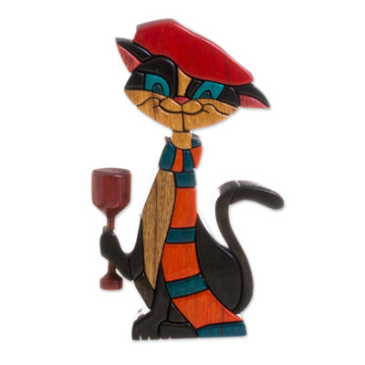 Figurine pour chat parisian Canfield