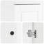 Single Bathroom Vanity with Ceramic Basin-675774090