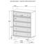 Commode 5 tiroirs Coastal Tall