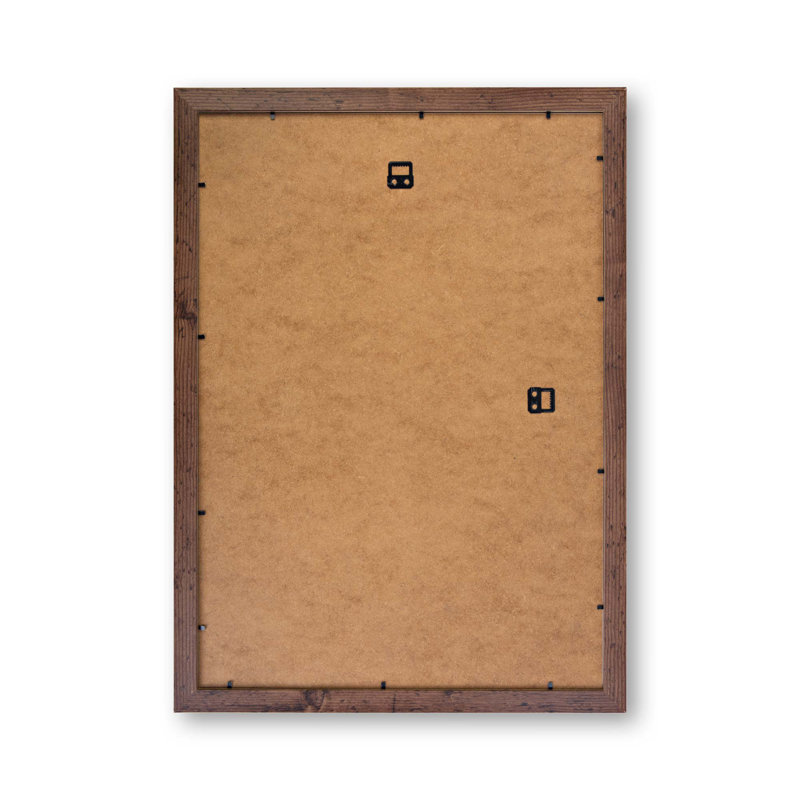 Olive Tree by Pierre-Joseph Redoute - Single Picture Frame Painting, 45cm H x 63cm W x 2cm D, Walnut